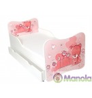 Manola A Rose Bear gyerekágy ágyneműtartóval