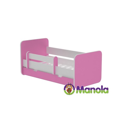 Manola C PINK prémium ágyneműtartós gyerekágy