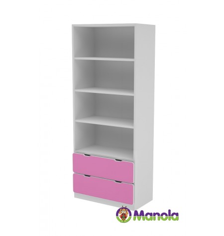 Manola C Pink SB gyerekszoba szekrény