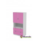 Manola C Pink UM gyerekszoba szekrény