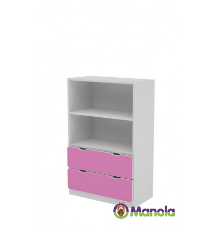 Manola C Pink SL gyerekszoba szekrény